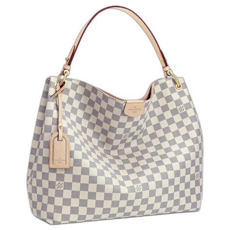 louis vuitton graceful mm damier azur|Louis Vuitton graceful mm size.